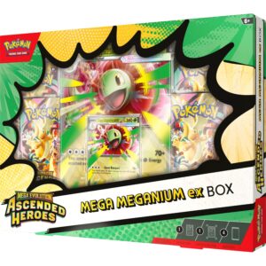 pokémon tcg: mega evolution – ascended heroes: mega meganium ex box