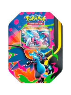 a pokémon tcg: mega charizard x tin