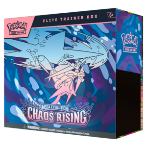 pokémon tcg: mega evolution—chaos rising elite trainer box
