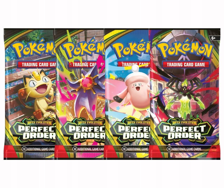 pokémon tcg: mega evolution – perfect order booster